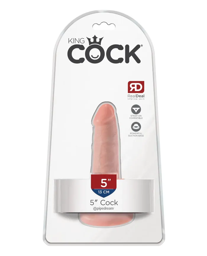 Dildos | Pipedreams King Cock 5″ Cock – Light Beige