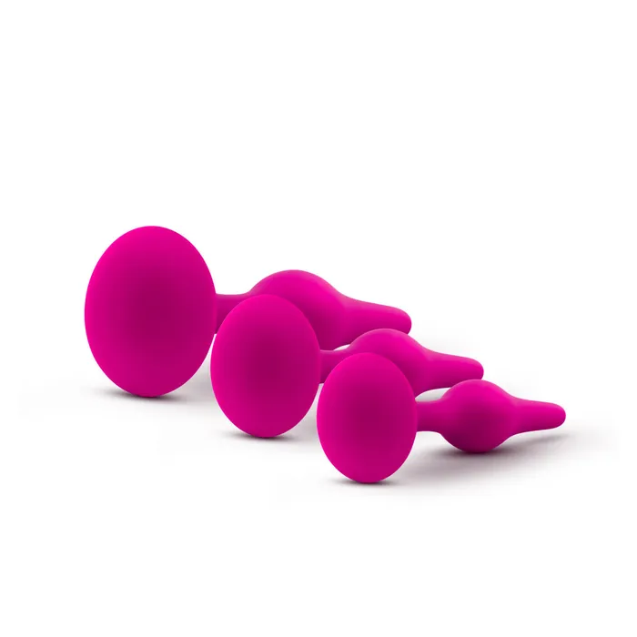 Eden Anal | Eden Pink Silicone Anal Butt Plug Beginner Kit (Set of 3)