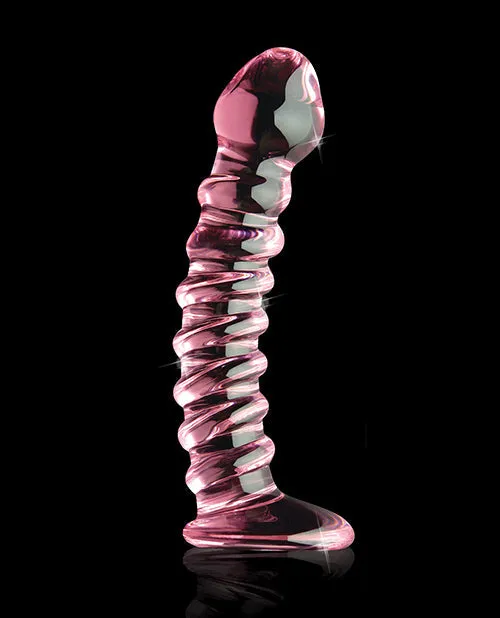 Pipedream Dildos | Icicles No.28 Hand-Blown Ribbed Glass Dildo