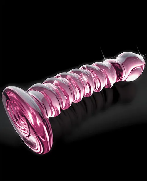 Pipedream Dildos | Icicles No.28 Hand-Blown Ribbed Glass Dildo