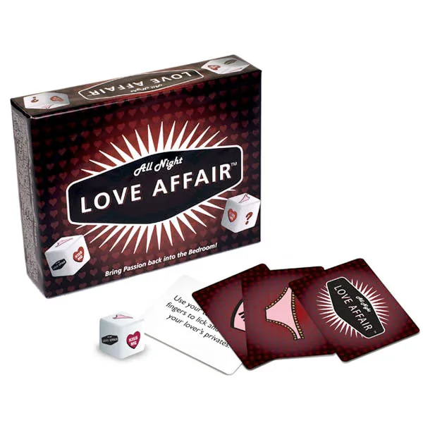 Little Genie Games All Night Love Affair Adult Card Game