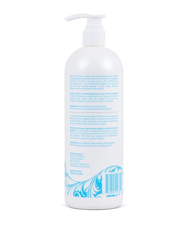 Wallace Ofarrell Mktg Slippery Stuff Gel 32 oz Enhancers