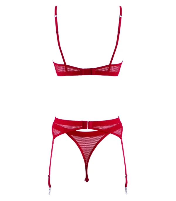 Anal Muse 3 Piece Mesh Set Red MED MUSE Anal Muse 3 Piece Mesh Set Red MED MUSE