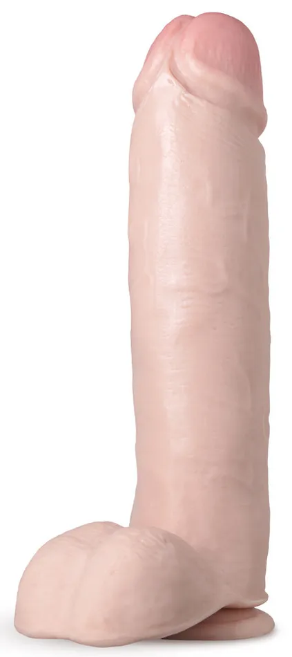 Blush Novelties Dildos Au Naturel Huge 10 Inch Dildo Vanilla