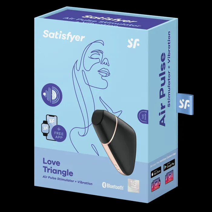 MyRisque Vibrators Satisfyer Love Triangle Black