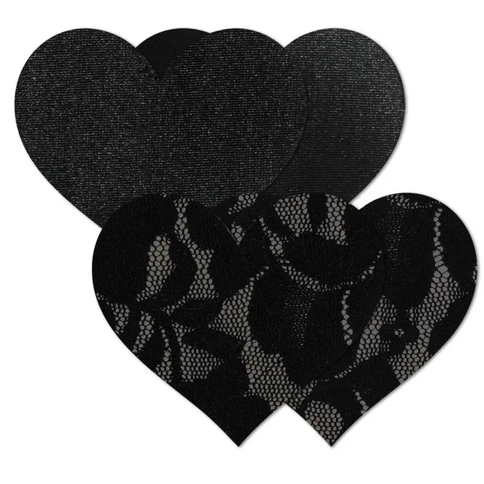 Nippies Basics Black Hearts Bristols 6 Anal