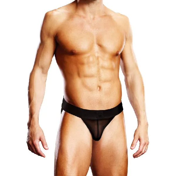 Prowler Mesh Open Back Brief Black Prowler Anal