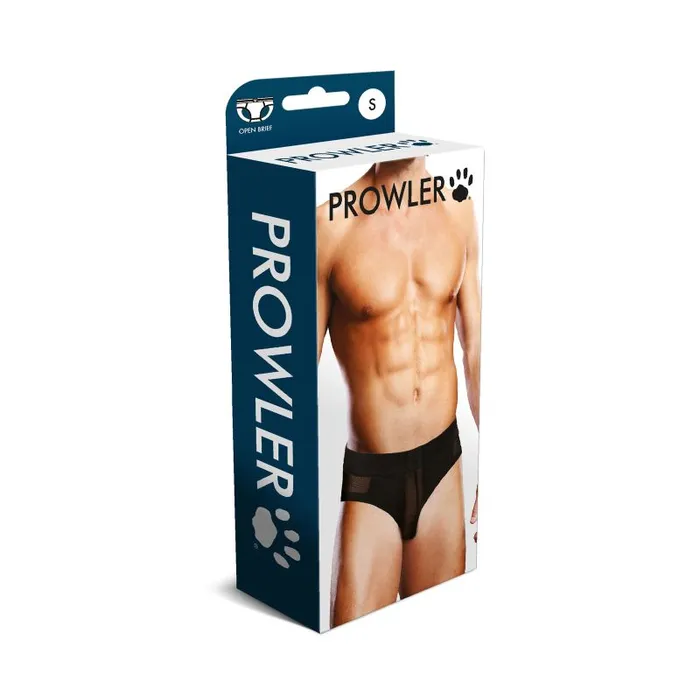 Prowler Mesh Open Back Brief Black Prowler Anal