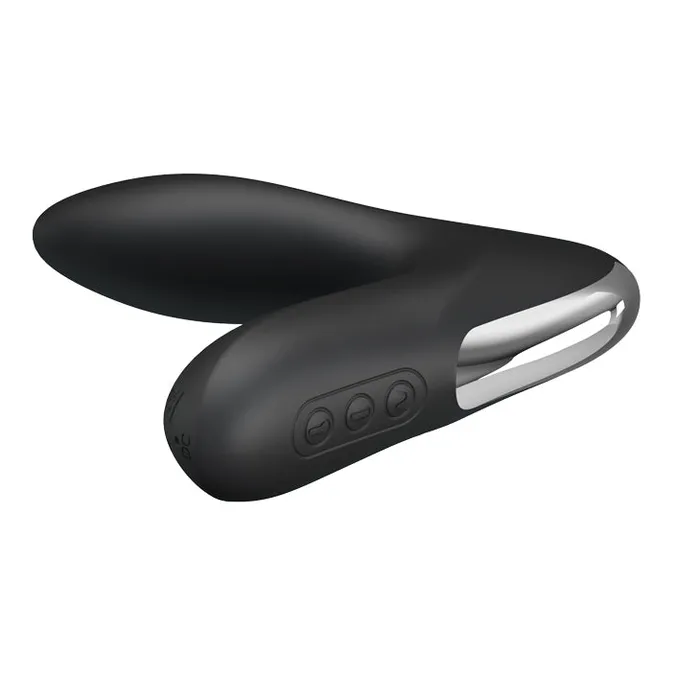 Anal Pretty Love Anal Stimulator Inflatable Rechargeable Black Pretty Love