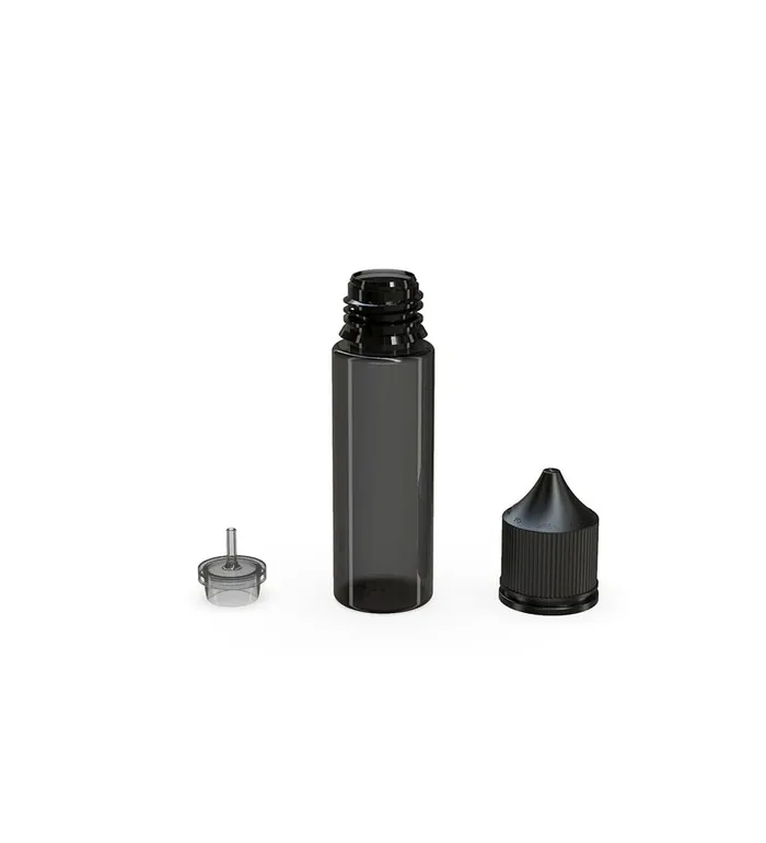 Chubby Gorilla 50ML Unicorn Bottle V3 Translucent Black BottleBlack Cap Chubby Gorilla Anal