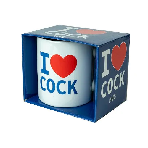 Dildos I Love Cock Mug Funtime Gifts