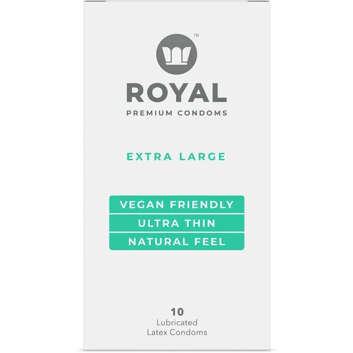 Royal Intimacy Male Sex Toys XL Vegan Condoms