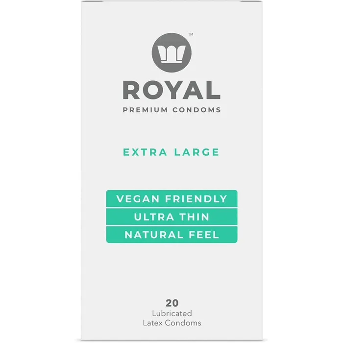 Royal Intimacy Male Sex Toys XL Vegan Condoms