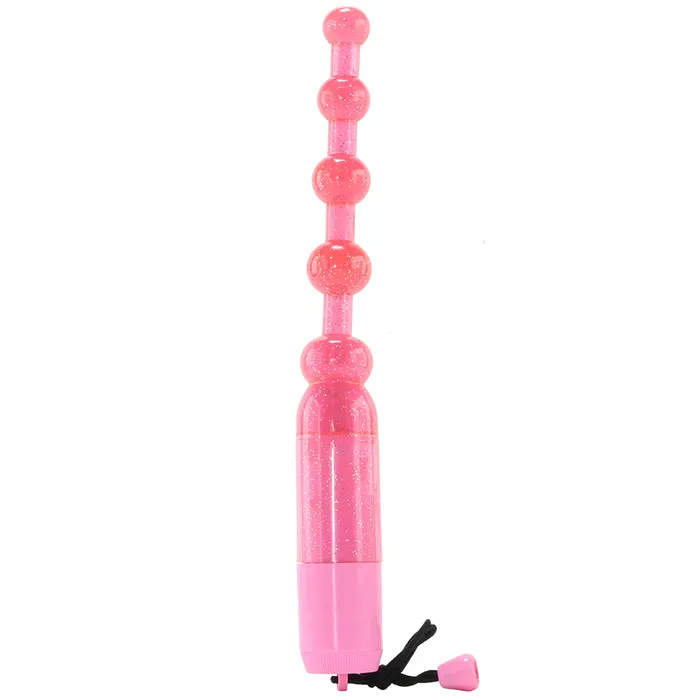 CalExotics Female Sex Toys Waterproof Vibrating Pleasure Beads in Pink