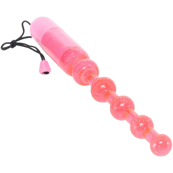 CalExotics Female Sex Toys Waterproof Vibrating Pleasure Beads in Pink