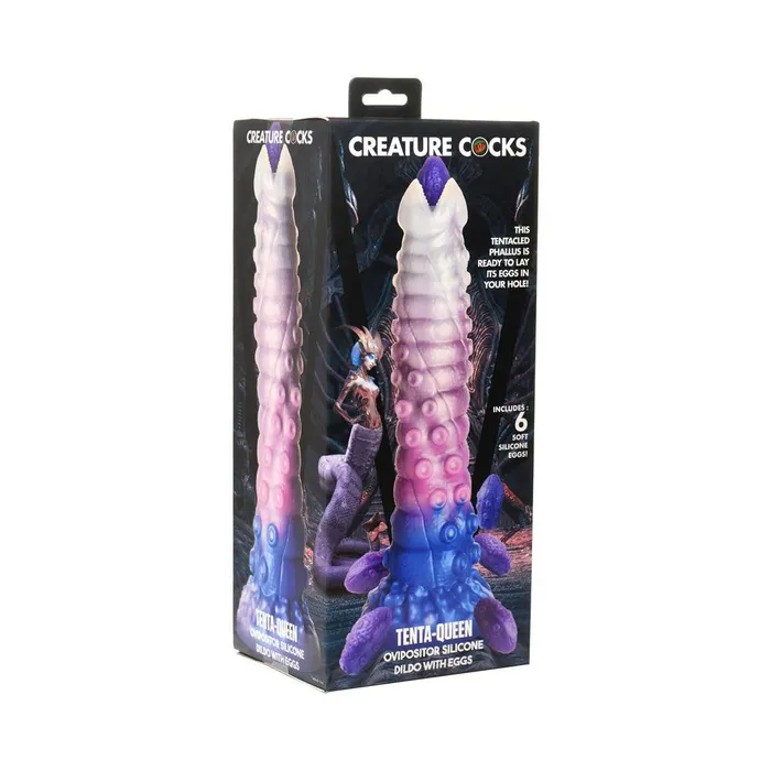 Female Sex Toys Creature Cocks Creature Cocks TentaQueen Ovipositor Silicone Dildo with Eggs Female Sex Toys Creature Cocks Creature Cocks TentaQueen Ovipositor Silicone Dildo with Eggs