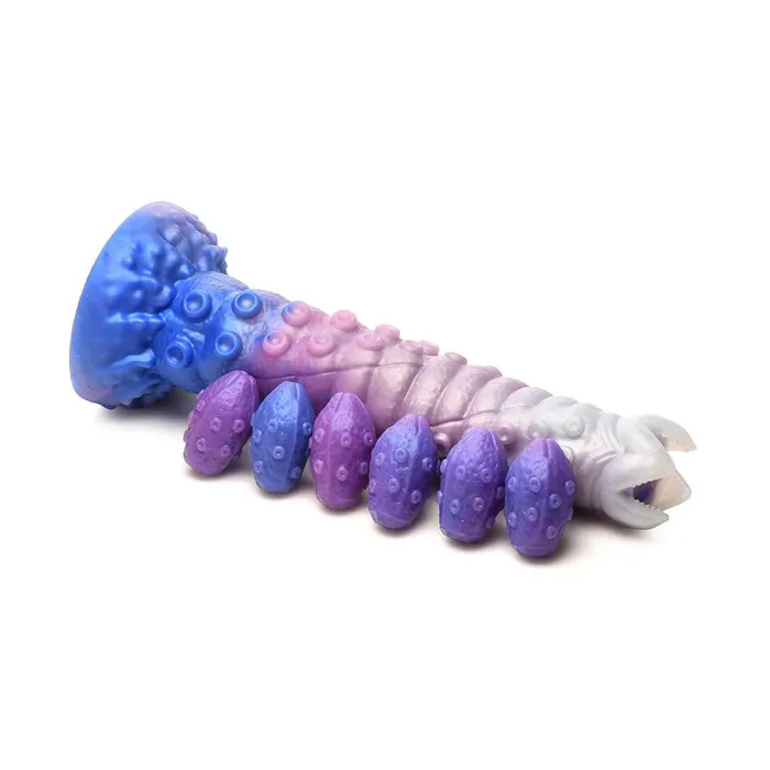 Female Sex Toys Creature Cocks Creature Cocks TentaQueen Ovipositor Silicone Dildo with Eggs