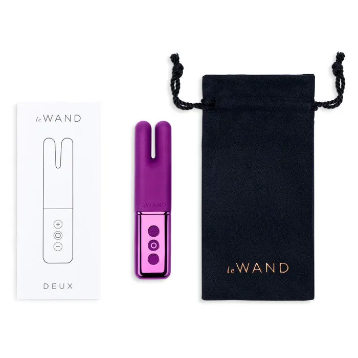 Female Sex Toys Le Wand Le Wand Deux Silicone Rechargeable Dual Vibrator