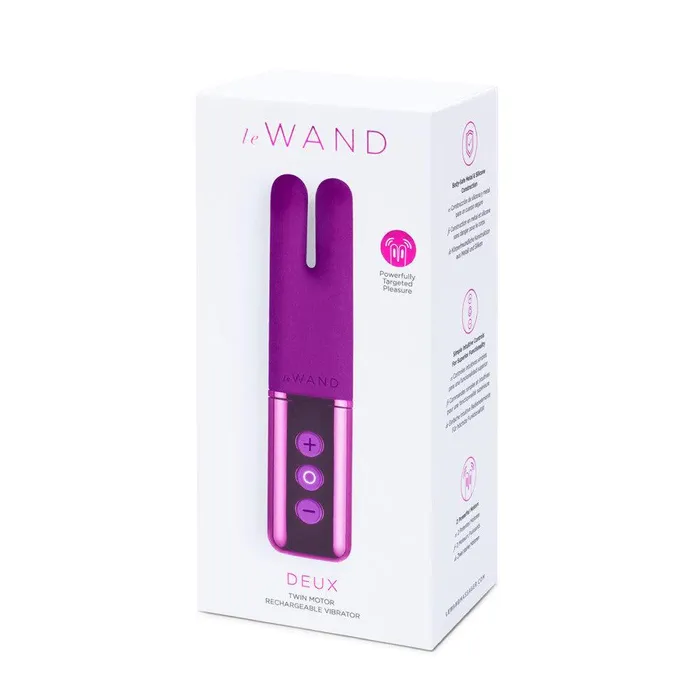 Female Sex Toys Le Wand Le Wand Deux Silicone Rechargeable Dual Vibrator