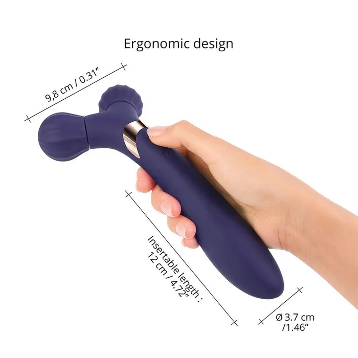 Love to Love Fireball Rechargeable Dual Ended Silicone Body Massager Vibrator Love to Love Female Sex Toys
