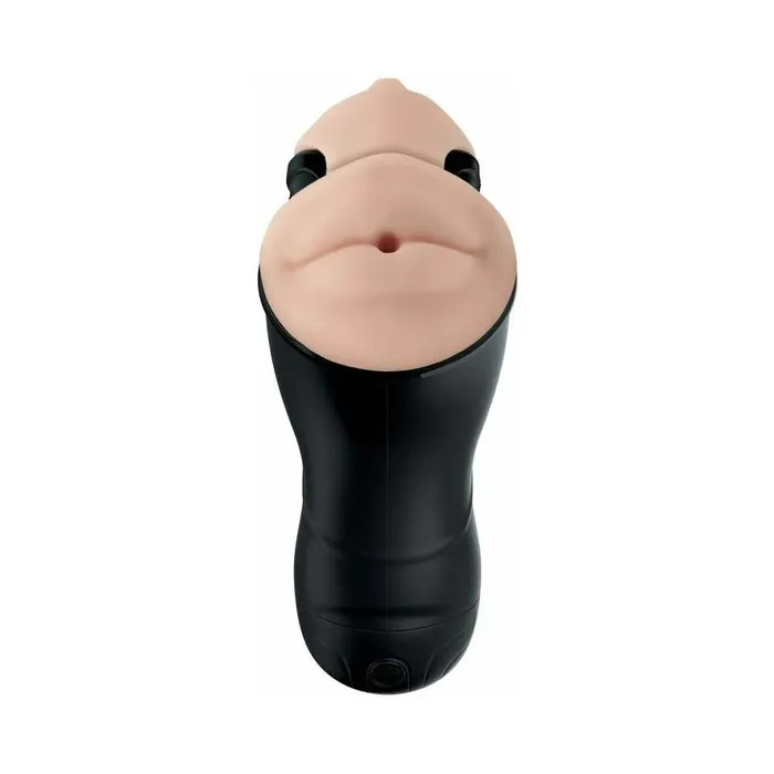 Male Sex Toys PDX Elite Double Penetration Vibrating Dual Entry Stroker PDX