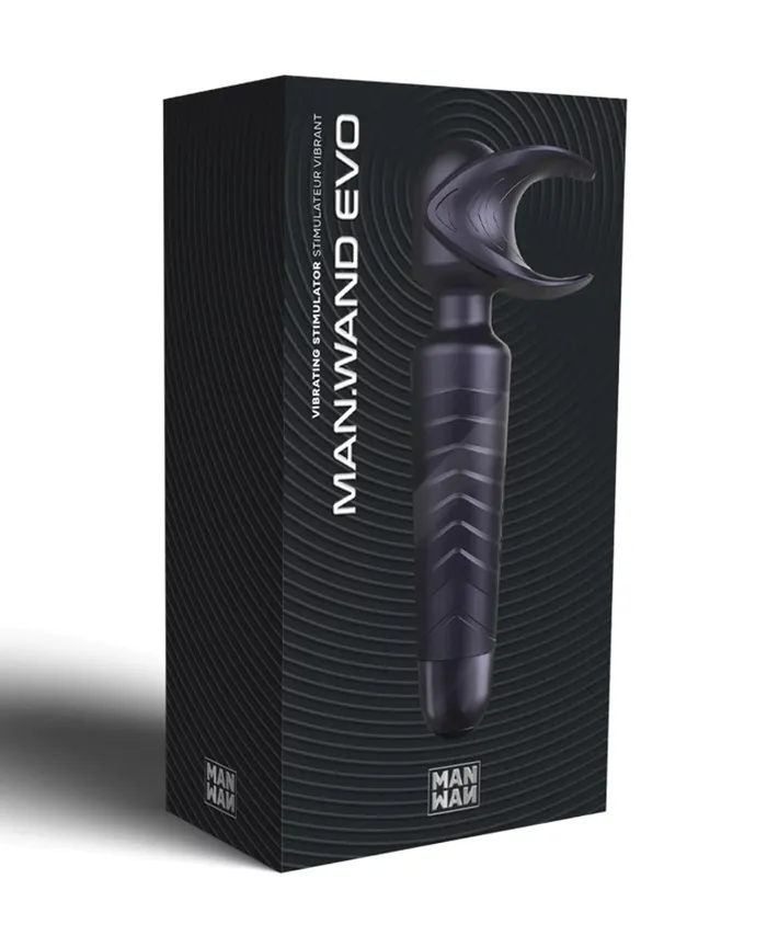 Manwan EVO Original Handle Wand Black Plum Lovely Planet Vibrators