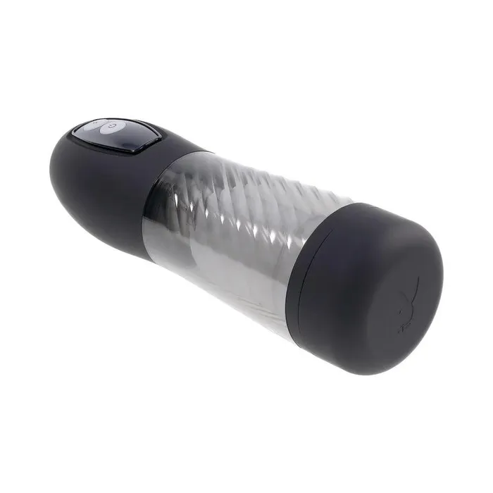 Playboy Whirlwind Rechargeable Thrusting and Spinning Stroker Playboy Male Sex Toys