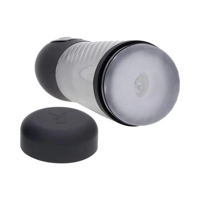 Playboy Whirlwind Rechargeable Thrusting and Spinning Stroker Playboy Male Sex Toys