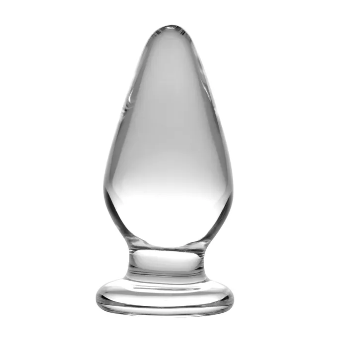 Prisms Erotic Glass Anal Prisms Erotic Glass Ember Weighted Tapered Anal Plug