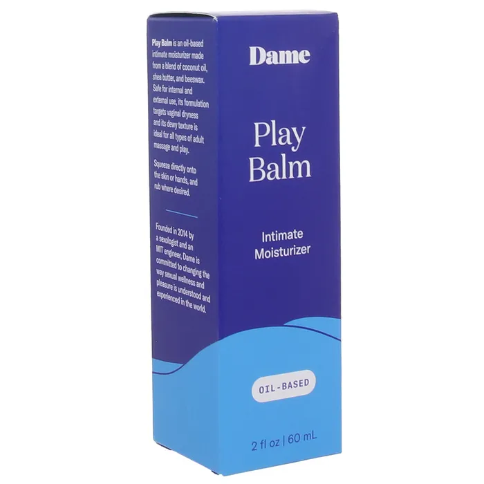 Couples DAME Products Play Balm OilBased Intimate Moisturizer in 2oz60ml