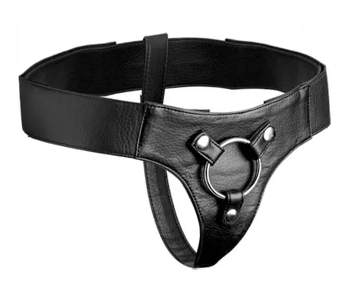 Female Sex Toys Strap U Domina Wide Band Strap On Harness Black Fully Adjustable and Comfortable XR Brands Female Sex Toys Strap U Domina Wide Band Strap On Harness Black Fully Adjustable and Comfortable XR Brands
