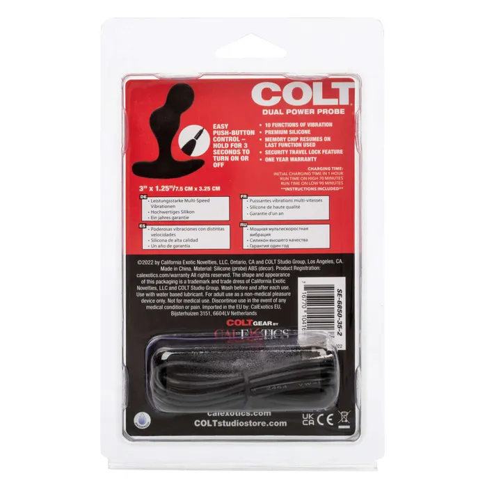 Male Sex Toys California Exotic Novelties Colt Dual Power Probe