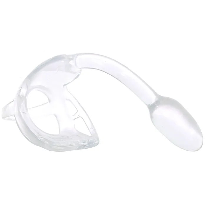 Small Armour Tug Lock Prostate Stimulator in Clear Perfect Fit Anal Small Armour Tug Lock Prostate Stimulator in Clear Perfect Fit Anal