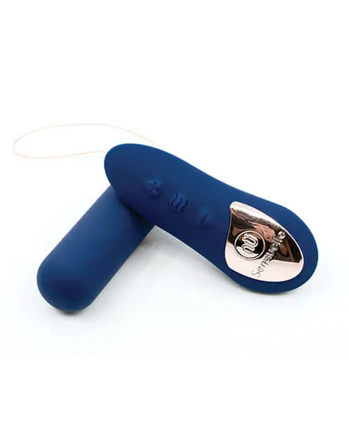 Vibrators Nu Sensuelle Sensuelle Bullet Plus Navy Blue Wireless Vibrator