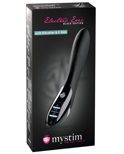 Anal Mystim Mystim Electric Eric eStim Vibrator Black Edition Black
