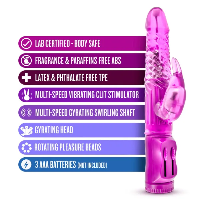 Blush Novelties Vibrators B Yours Beginners Bunny Pink Blush Novelties Vibrators B Yours Beginners Bunny Pink