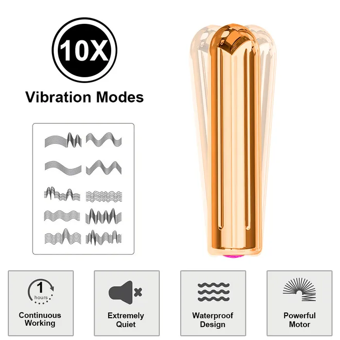 Female Sex Toys Touch Honey Lipstick Shaped Bullet Vibrator for Nipple and Clitoris Stimulation B1