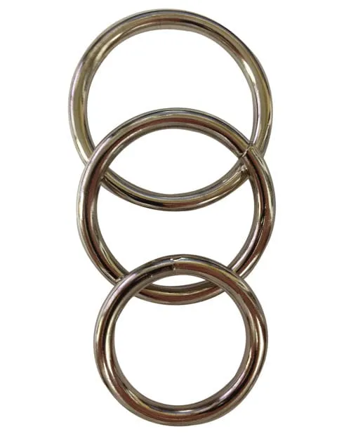 Male Sex Toys Sportsheets Metal O Ring Pack Of 3 Sportsheets International Male Sex Toys Sportsheets Metal O Ring Pack Of 3 Sportsheets International