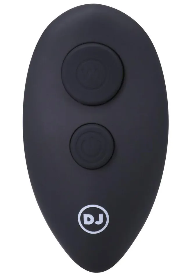 APlay Male Sex Toys APlay Shaker Rechargeable Silicone Beaded Anal Plug with Remote Control