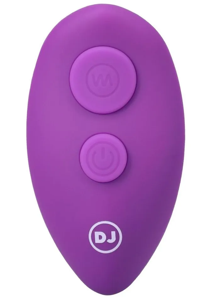APlay Male Sex Toys APlay Shaker Rechargeable Silicone Beaded Anal Plug with Remote Control