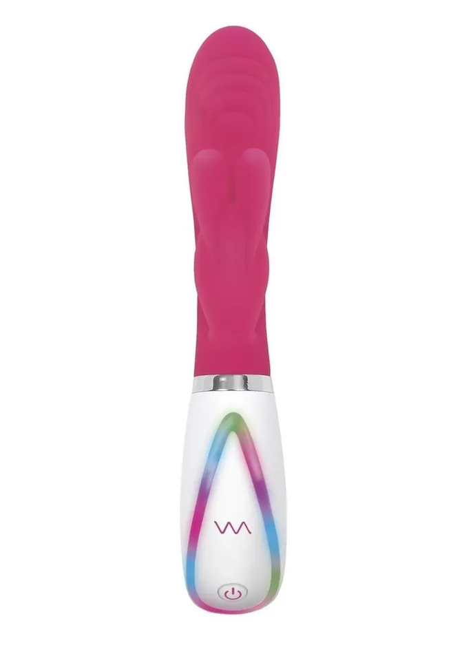 Female Sex Toys Evolved Disco Bunny Rechargeable Silicone Rabbit Vibrator with Dual Stimulation