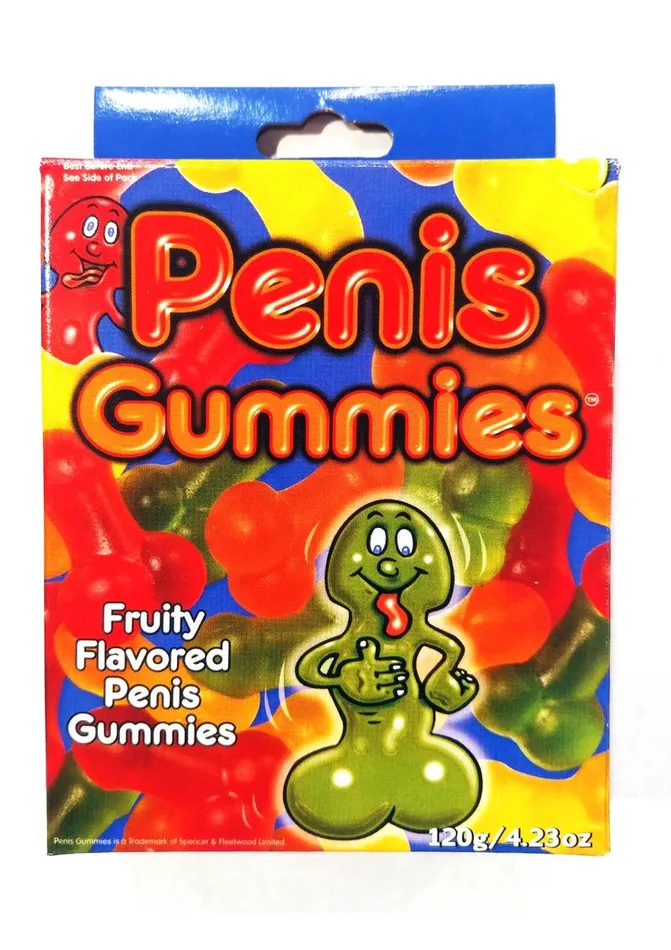 Male Sex Toys Penis Gummies Fruity Flavored Hott Products