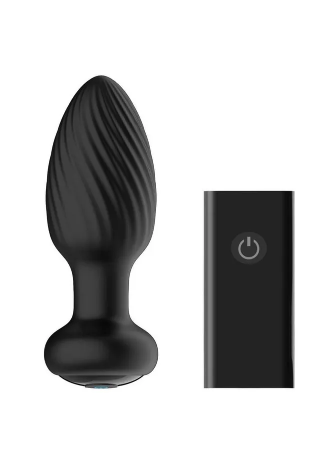 Nexus Anal Nexus Tornado Rechargeable Silicone Rotating Butt Plug with Remote Nexus Anal Nexus Tornado Rechargeable Silicone Rotating Butt Plug with Remote