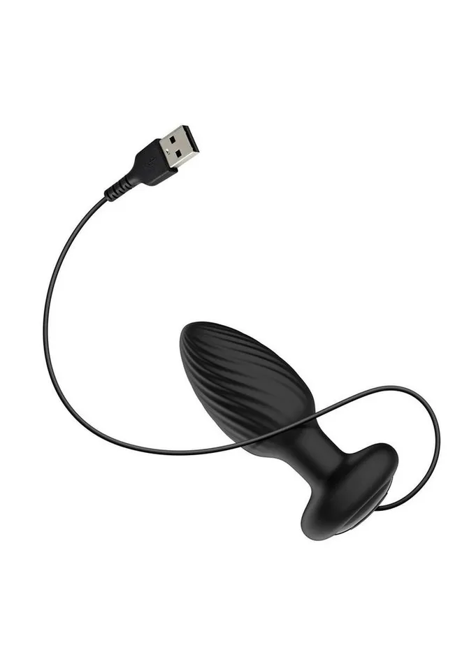 Nexus Anal Nexus Tornado Rechargeable Silicone Rotating Butt Plug with Remote Nexus Anal Nexus Tornado Rechargeable Silicone Rotating Butt Plug with Remote