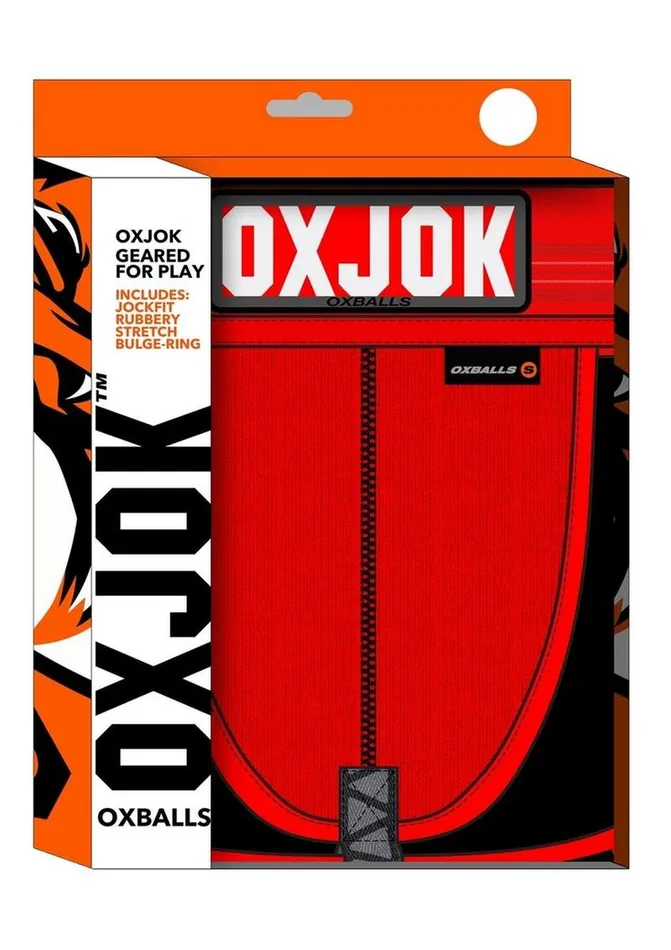 Oxballs Slingjock Slider Jock Strap Red Hot Anal