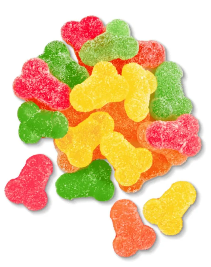 Anal Suck a Bag of Gummy Dicks Little Genie