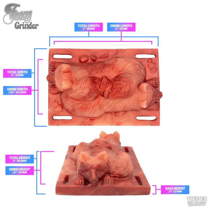 Custom Foxy the Fox Sex Grinder Twisted Fantasies Female Sex Toys