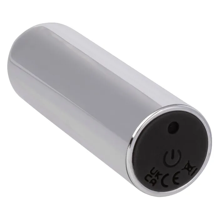 Female Sex Toys CalExotics 10 Function Rechargeable Bullet Silver