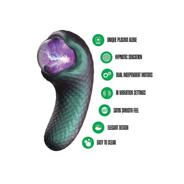 Vibrators The Flirtation Station Temptasia Enchanted Serpent Pulse Vibrator