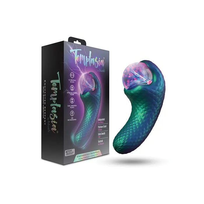 Vibrators The Flirtation Station Temptasia Enchanted Serpent Pulse Vibrator